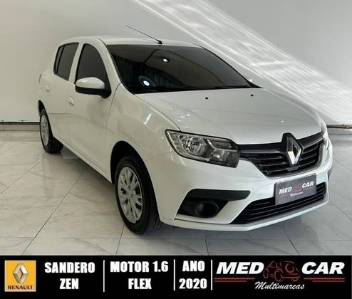 RENAULT SANDERO 1.6 16V SCE FLEX ZEN MANUAL